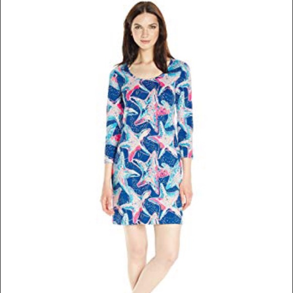 Lilly Pulitzer Beacon Dress in Indigo Starstruck